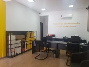 Empresa de envios fazendo parte da vida do cliente