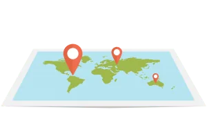 Entregar documentos ao redor do mundo 