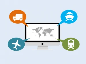 Transportes modais que mostram como é calculado o valor do frete internacional