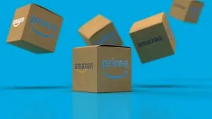 Caixas de marketplaces mostrando caixas de encomendas internacionais